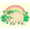 Men's The Simpsons St. Patrick's Day Rainbow Plopper T-Shirt - 2 of 4