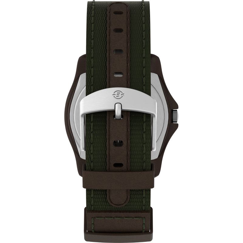 Men&#39;s Timex Expedition Camper Watch with Nylon/Leather Strap and Resin Case - Green T49101JT, 3 of 4