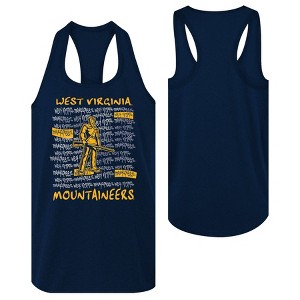 NCAA West Virginia Mountaineers Girls' Tank Top - 1 of 3