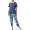 Wrangler Women's and Women's Plus Short Sleeve Pajama Set - 2 of 4
