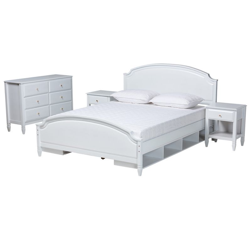 Baxton Studio Elise Classic and Transitional Wood Bedroom Set, 2 of 12