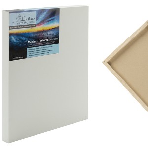 Da Vinci Pro Medium Textured Gesso Panel -  1-5/8 Depth Wood Panels for Painting - Accepts Mediums like Canvas - For Oils, Acrylics, Mixed Media, - 1 of 4