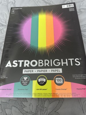 Astrobrights Color Printer Paper, 8-1/2 X 11 Inches, Set Of 5 Reams In  Assorted Colors : Target