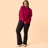 Blogilates Women's Marshmallow Mockneck Sweatshirt - 3 of 4