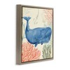 Stupell Industries Underwater Whimsical Whale Watercolor, 25" x 25" - 3 of 4