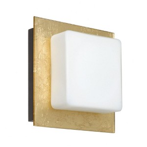 Besa Lighting Alex 1 - Light Vanity in  Bronze - 1 of 1