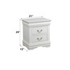 TIRAMISUBEST White Nightstand with Dovetail Drawers, Classic Bedroom Storage - 3 of 4