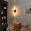 LLHZSY Modern 31 7/10" LED Wall Sconces 2-Light Cylindrical Acrylic LED Wall Light, 11W - 3 of 4