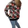 Women's Plaid Sweater - honeyme - 2 of 2