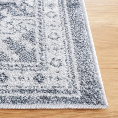 Abstract Elegance 9' x 12' Hand-Knotted Gray Area Rug