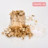 Unique Bargains Gold Foil Flakes for Nail Resin Crafts Painting Candle Making - 2 of 4