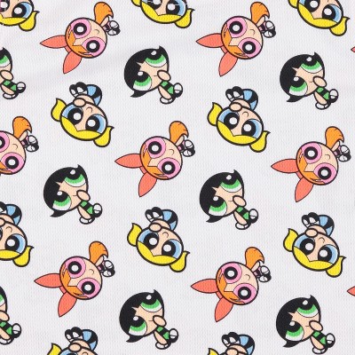The Powerpuff Girls Ladies Powerpuff Girls Classic Shirt - Powerpuff Mesh Tank Top - Blossom Bubble and Buttercup Tank (White Pink, Large) — фото 3