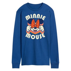 Men's - Disney - Minnie Mouse Long Sleeve Graphic T-Shirt - 1 of 4