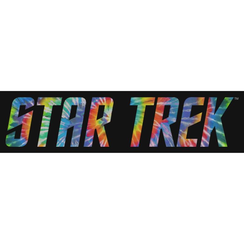 Men's Star Trek Tie-Dye Logo T-Shirt, 2 of 6
