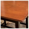 4pc Pomeroy Dining Set Walnut - Christopher Knight Home: Rubberwood Counter Height, Includes Bench & Stools - 4 of 4