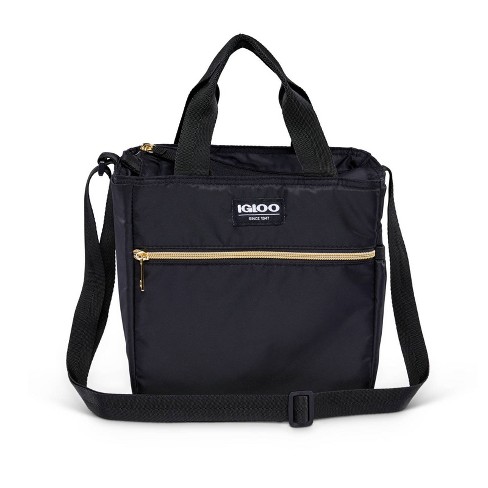 Igloo Sport Luxe Mini City Lunch Sack - Black/gold : Target