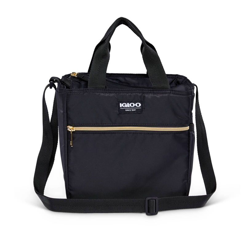 Igloo Sport Luxe Mini City Lunch Sack - Black/Gold, 1 of 15