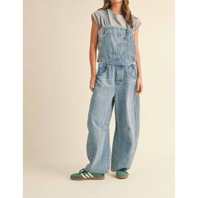 Women's Ricky Barrel Leg Overall - MIOU MUSE