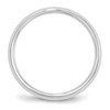 Black Bow Jewelry 6mm 14K White or Yellow Gold Knife Edge Comfort Fit Band - 2 of 4