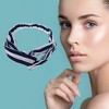 Unique Bargains Women's Fashion Stripe Pattern Cross Elastic Hairband 1 Pc - 3 of 4