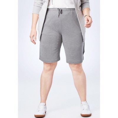 Woman Within Plus Size Sport Knit Short
