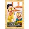 PosterPalooza | Shabby Chic Yellow Picture Frame - UV Acrylic, Foam Board Backing, Hanging Hardware - 2 of 4