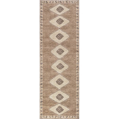 Nuloom Fennel Diamond Machine Washable Area Rug