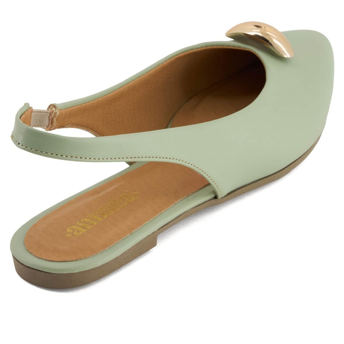 Обувь Andrea Women's slingback Flats 95911-3906729 Green 6 — фото 2