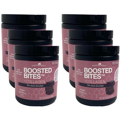 Brooklyn Born Dark Chocolate Collagen Bites - Case of 6/10.58 oz