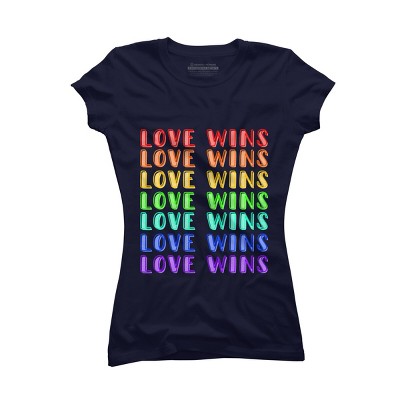 Adult Design By Humans Humans Love Wins Pride Repeat By CNTT668 T-Shirt