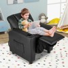 Infans Kids Recliner Chair w/Cup Holder & Side Pocket Adjustable Backrest Footrest - 4 of 4