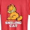 Women's - Garfield - Never Trust Smiling Cat Short Sleeve Graphic T-Shirt - 2 of 4