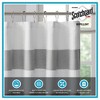 Sapphtopaz Waffle Weave Shower Curtain with 3M Water Repellent, Modern Stripe Design Fabric Shower Curtain for Bathroom, 72x72" Bathroom Decor - 4 of 4