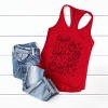 Simply Sage Market Coquette Strawberries And Sparkles Racerback Tank - 3 of 3