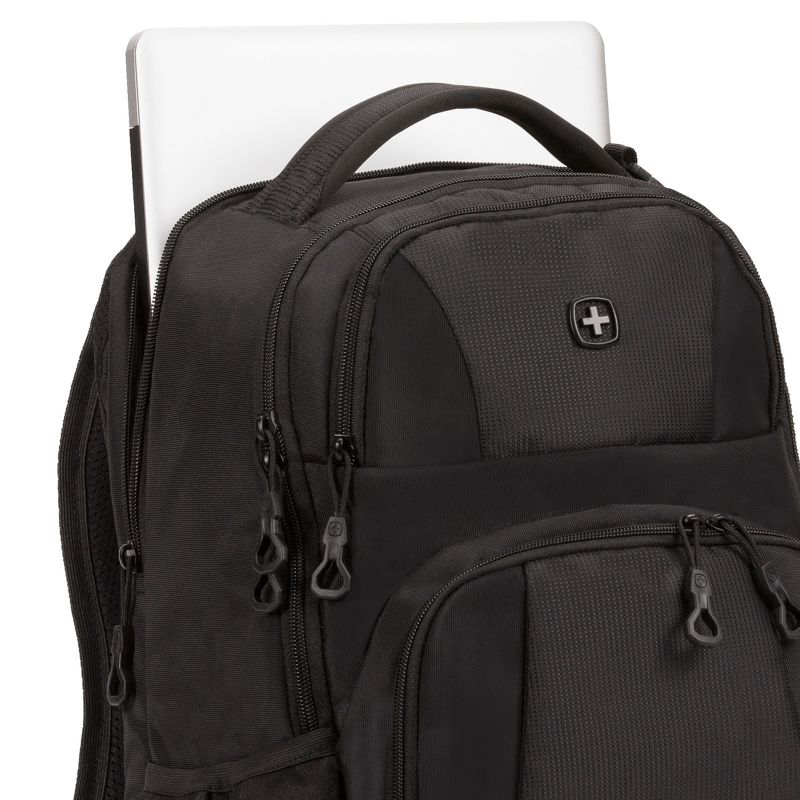 SWISSGEAR Laptop 18.5&#34; Backpack - Black, 3 of 9