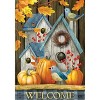 Briarwood Lane Garden Flag 18x12.5 For Outdoor Rustic Fall Birdhouse Welcome Garden Flag Flag For Fall Garden Flag Flags For Outside - 3 of 4