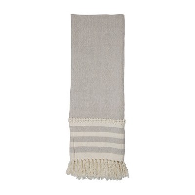 Hand Woven Roan Throw Gray - Foreside Home & Garden