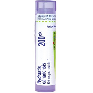 Hydrastis Canadensis 200CK by Boiron Homeopathic Single Medicine For Cough, Cold & Flu  -  80 Pellet - 1 of 3