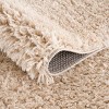 ChicFurnit Rug Indoor Cozy Super Soft Polyester Shag Area Rug for Stylish Home Comfort, Off-White, 47.24"*5.12"*5.12" - 3 of 4