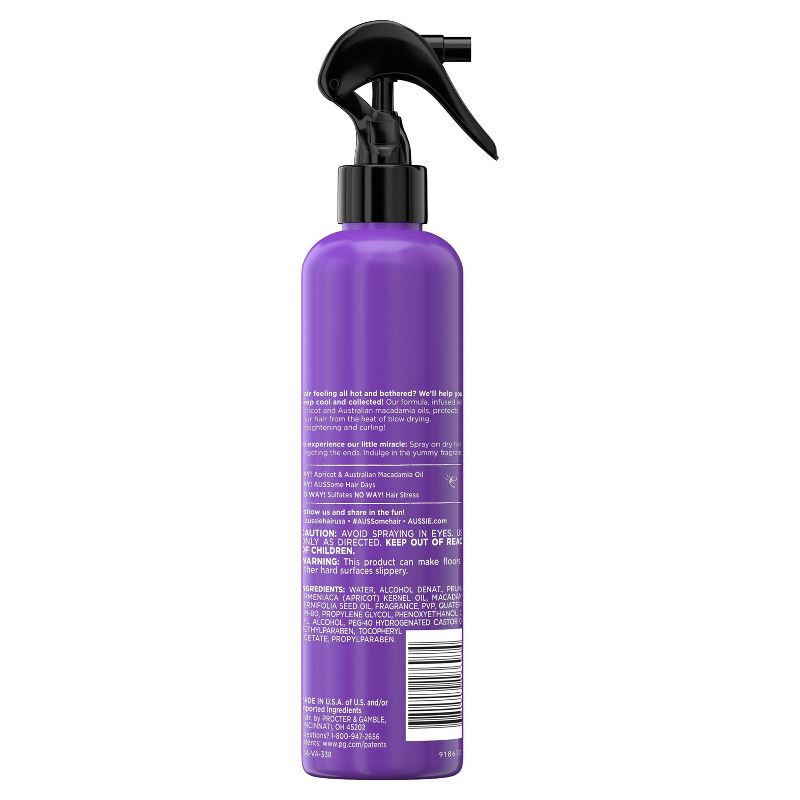 Aussie Total Miracle Heat Protecting Spray - 8.5 fl oz, 3 of 6