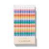 Rifle Paper Co. 12ct Birthday Striped Candle Set - 3 of 4