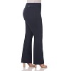 Rekucci Comfort Knit Bootcut Leg Pants for Curvy Women with Tummy Control - 2 of 4