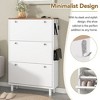 LOVMOR Narrow Design Shoe Cabinet with 3 Flip Drawers - 4 of 4