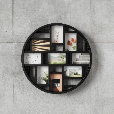 Classic Black 9-Opening Collage Wall Frame 23" Display