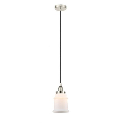 Canton - 1 Light Mini Pendant In Industrial Style-11 Inches Tall and 6 Inches Wide