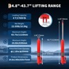 TROPOW 8 Ton Hydraulic Long Ram Jack-11760LBS Engine Hoist Cylinder with Single Piston Pump & Clevis Base, Long Ram Hydraulic Bottle Jack - 3 of 4