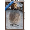 Trends International Disney Mufasa: The Lion King - One Sheet Framed Wall Poster Prints - 3 of 4