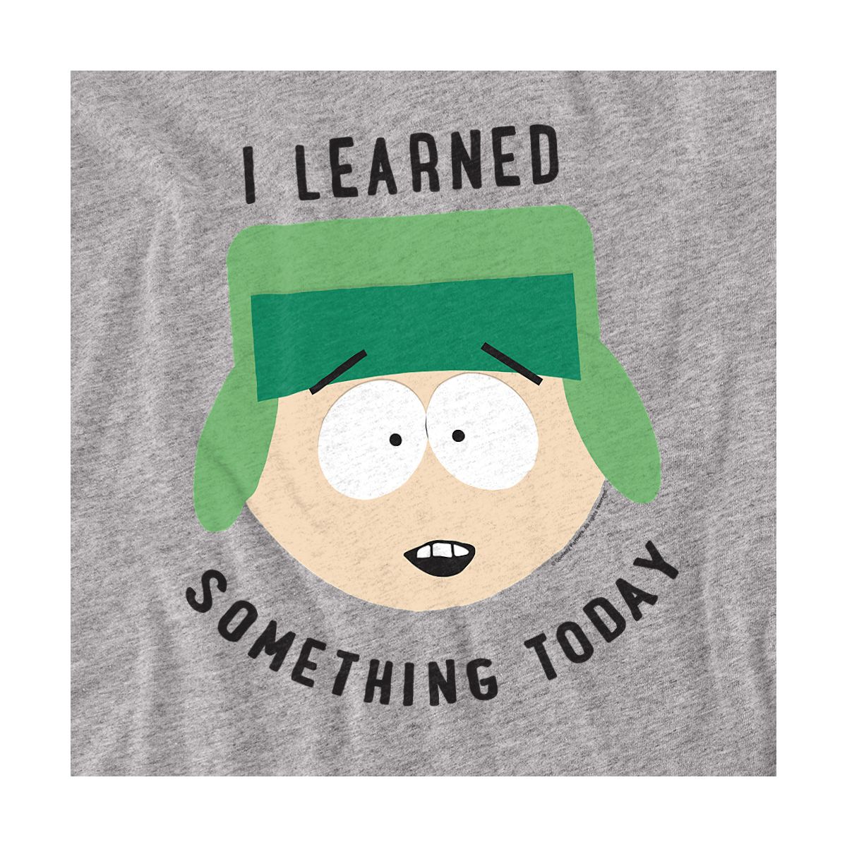 South Parki Learned Something Today Adult T-Shirt Athletic Heather - thumbnail 2