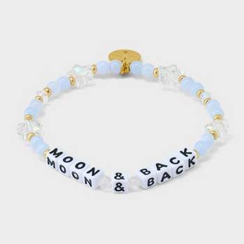 Little Words Project Moon & Back Beaded Bracelet