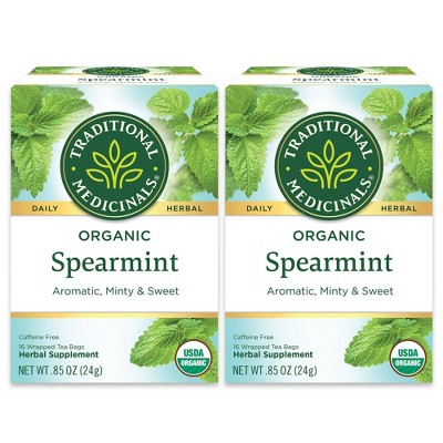 Traditional Medicinals Spearmint Organic Tea - 32ct